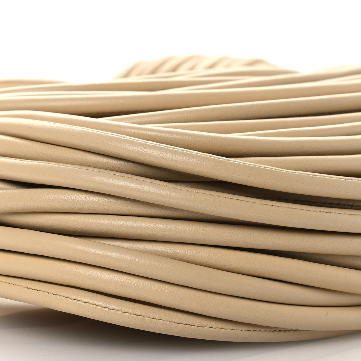 Nappa Mini Tubular Double Knot Porridge