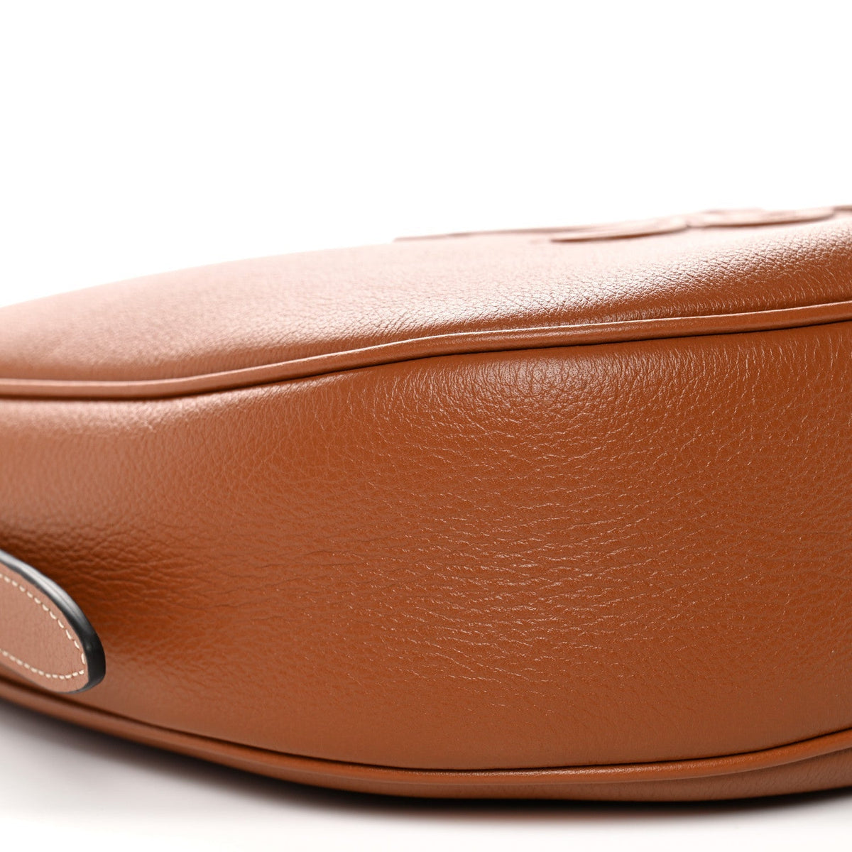 Supple Calfskin Small Triomphe Heloise Shoulder Bag Tan