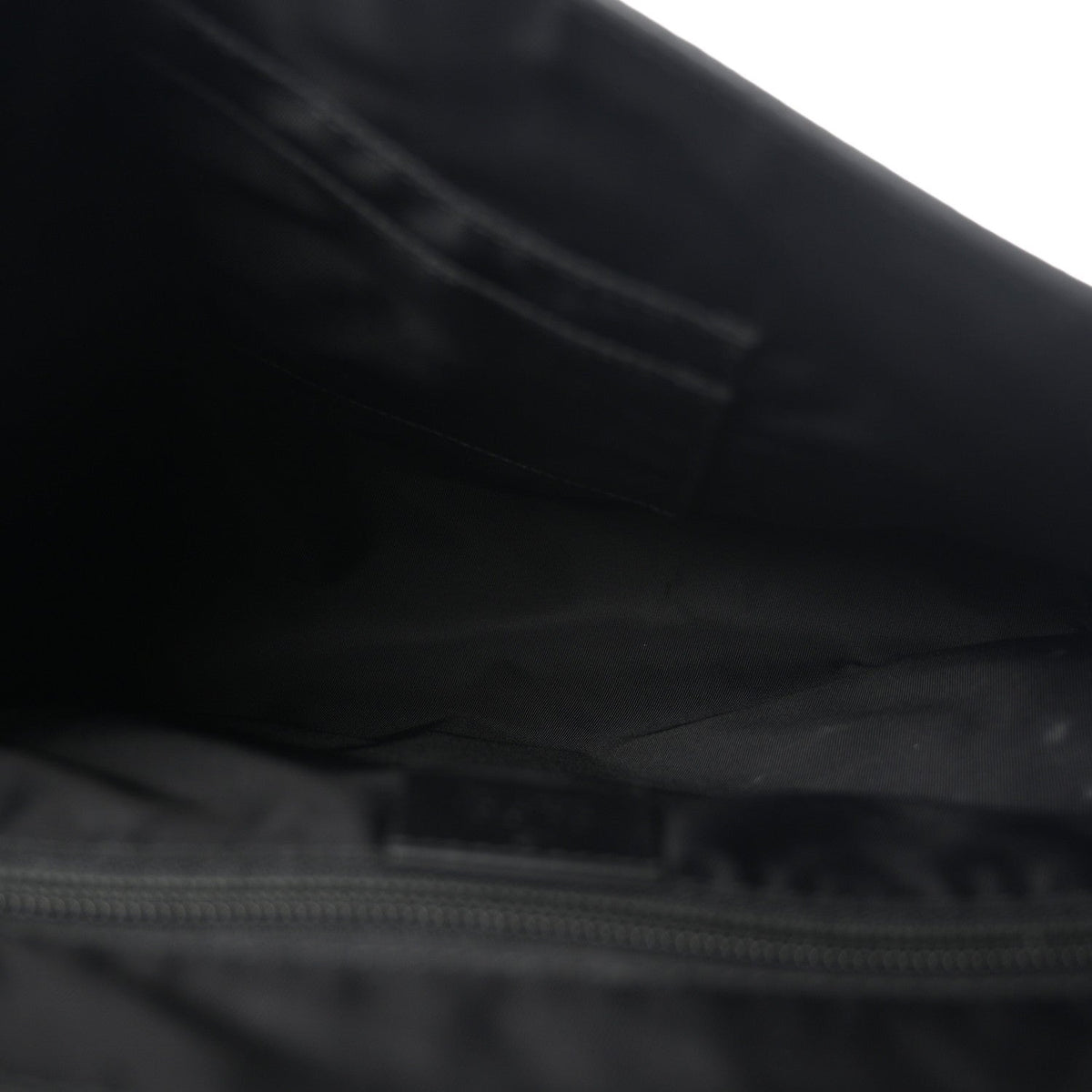 GG Supreme Monogram Web Flap Messenger Bag Black