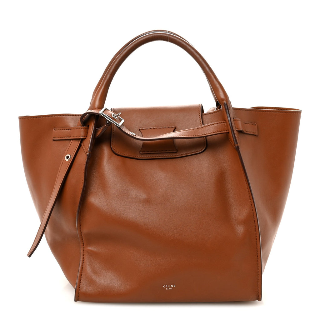 Smooth Calfskin Small Big Bag Tan