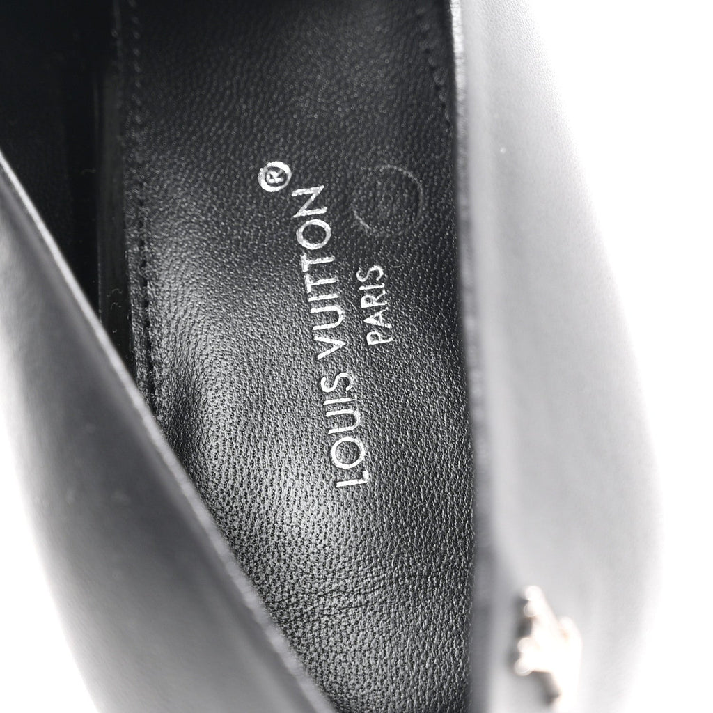 Calfskin Knot Pumps 37 Black