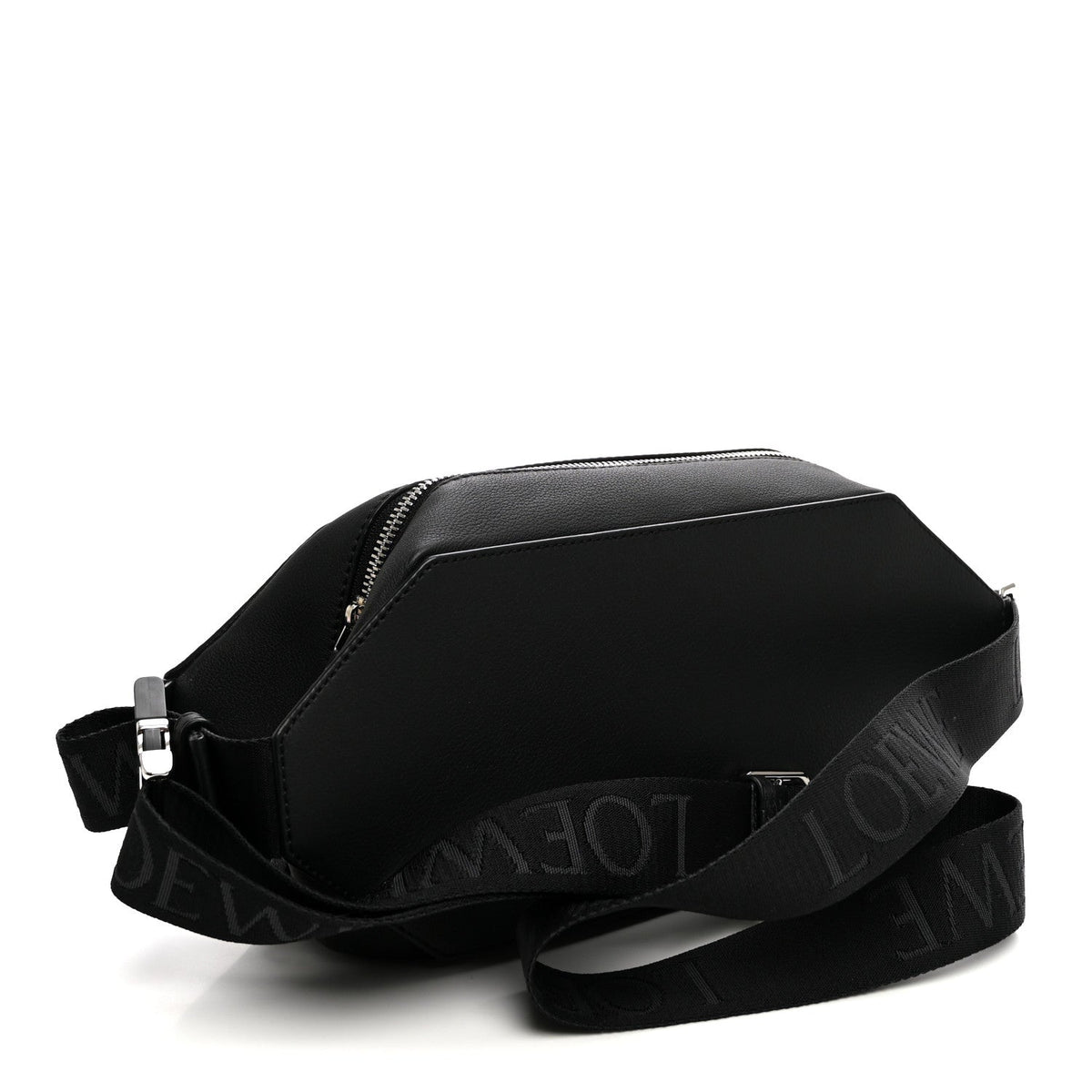 Classic Calfskin Convertible Sling Bag Black