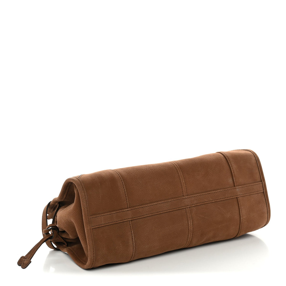 Nubuck Triangle Medium Bonnie Shoulder Bag Cacao