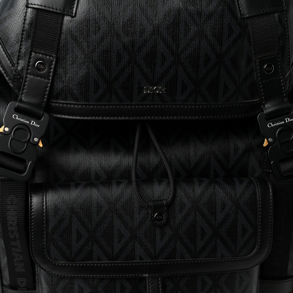 Canvas CD Diamond Hit The Road Backpack Black