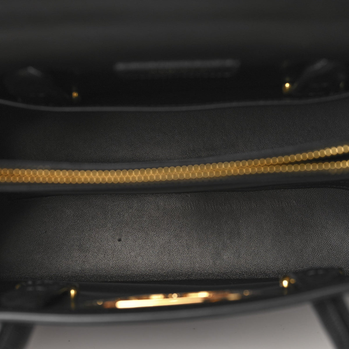 Grained Calfskin Medium St. Honore Tote Black