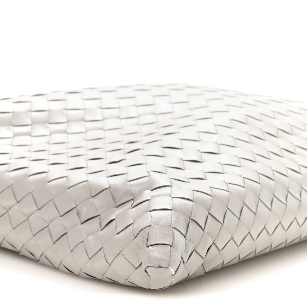 Calfskin Intrecciato Large Hop Sterling