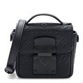 Taurillon Monogram Pico S Lock Ultra Black