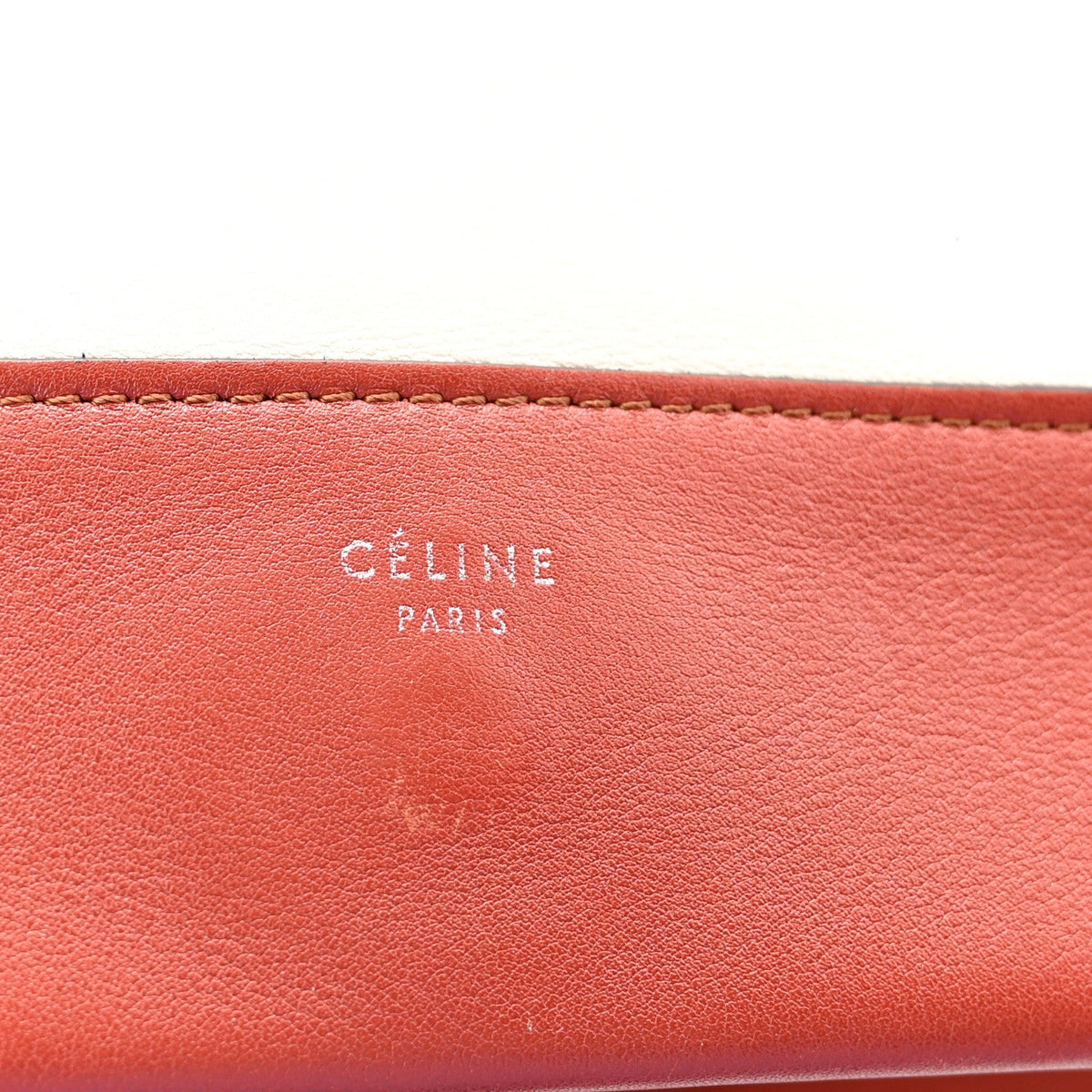 Shiny Smooth Calfskin Medium Frame Shoulder Bag Maple White