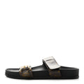 Monogram Bom Dia Mule Sandals 37.5 Black