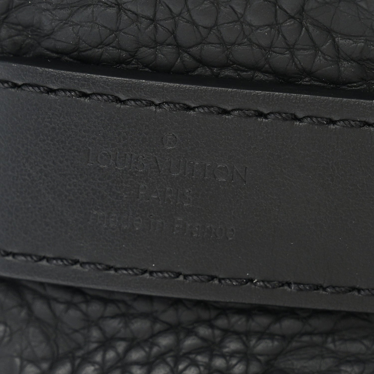Monogram Taurillon Keepall Bandouliere 25 Black