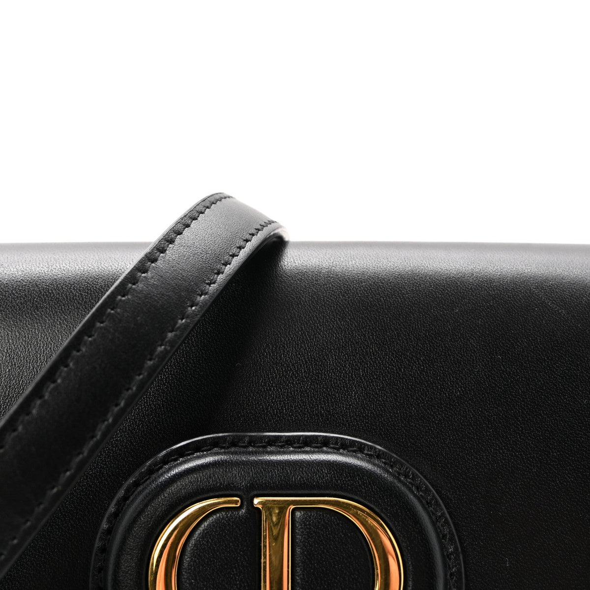 Box Calfskin East West Bobby Bag Black