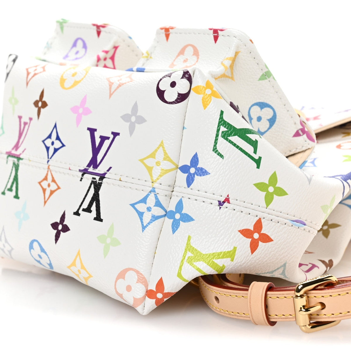 LV X TM Monogram Multicolor Venice Backpack White
