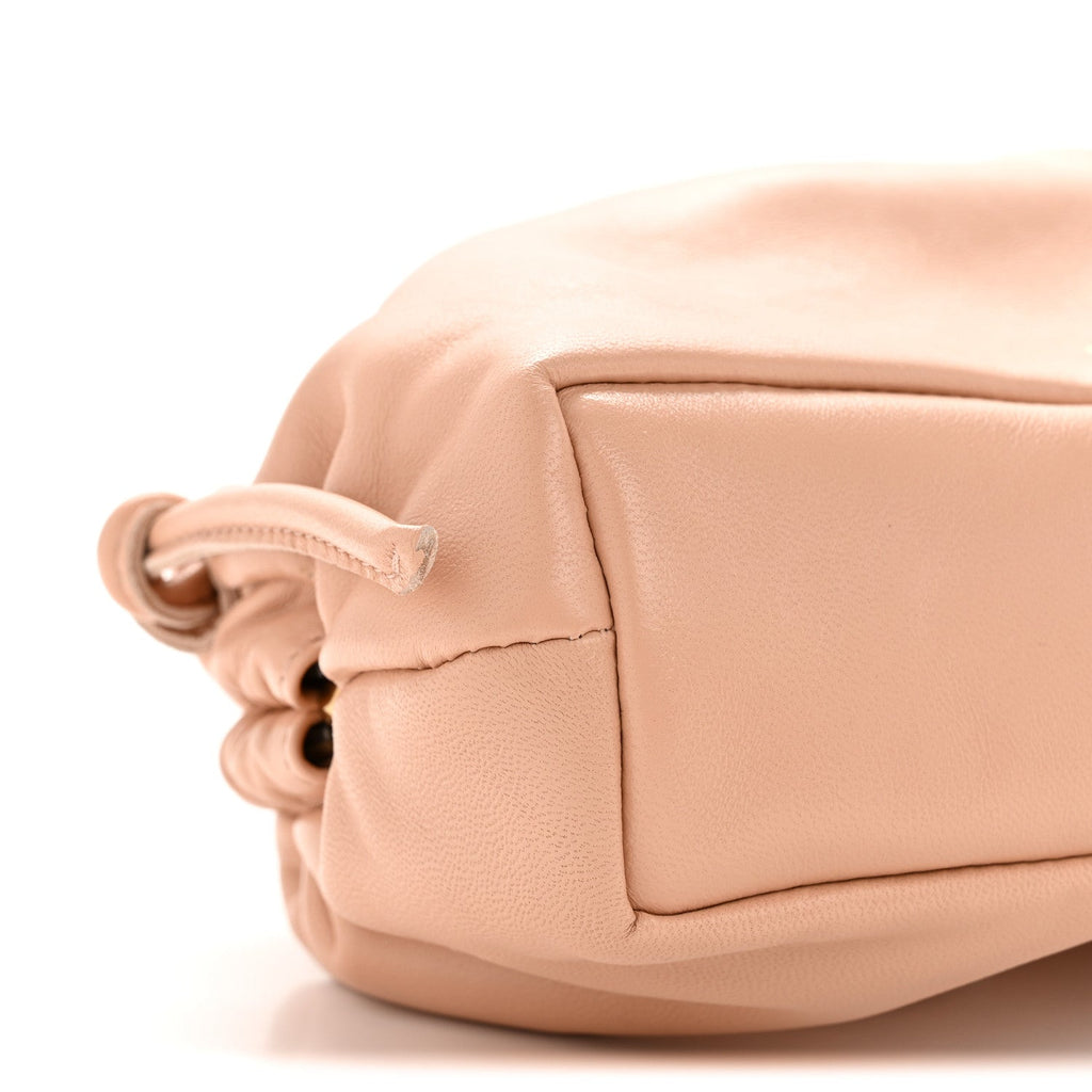 Lambskin Mini Cloud Clutch Trucco