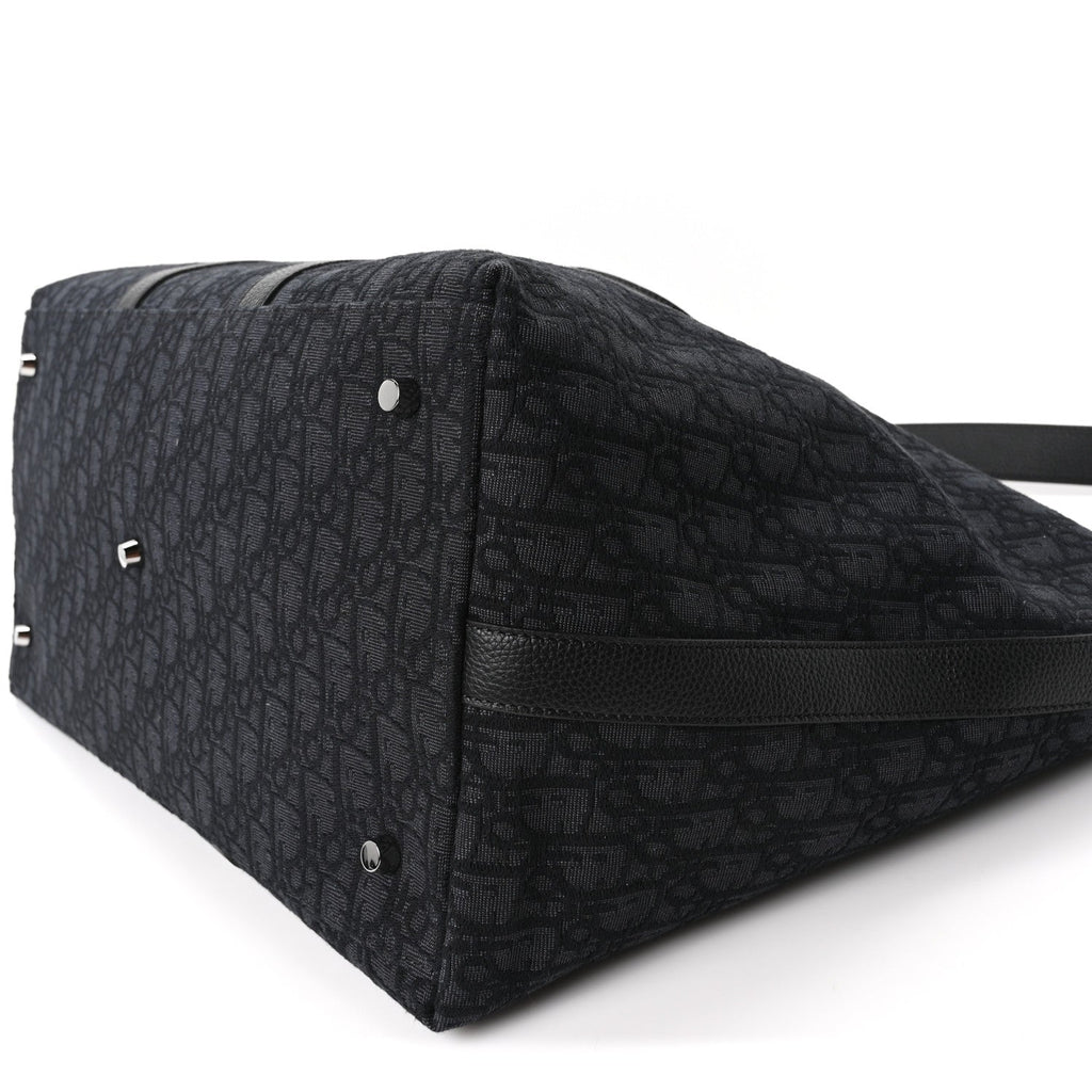 Maxi Oblique Jacquard Weekender 40 Black