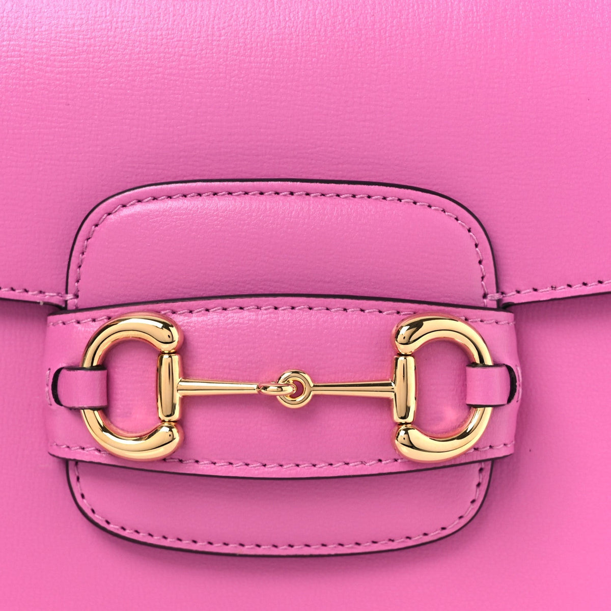 Azalea Calfskin Horsebit 1955 Shoulder Bag Libre Pink