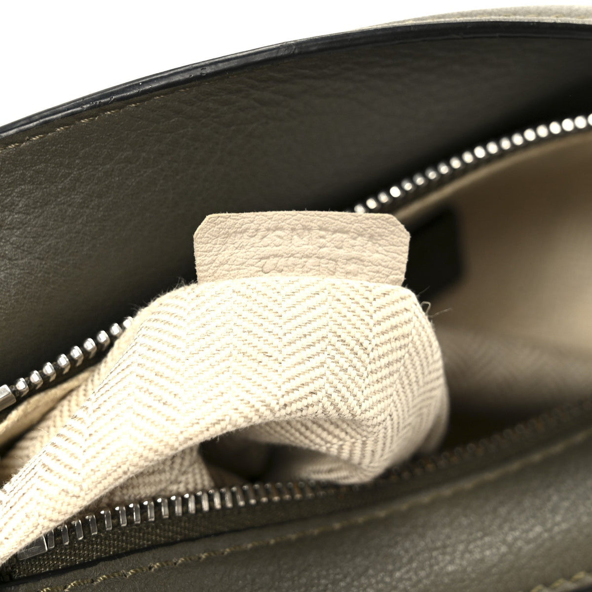 Calfskin Mini Puzzle Bag Khaki Green