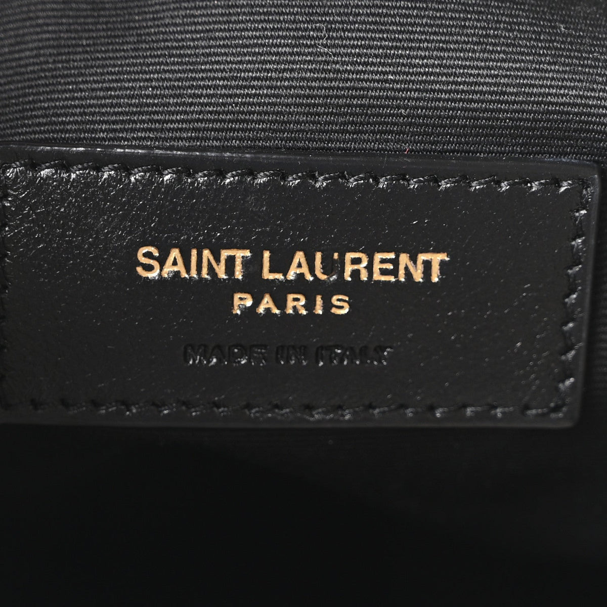 Lambskin Matelasse Monogram Large Jamie 4.3 Pochon Crema Soft