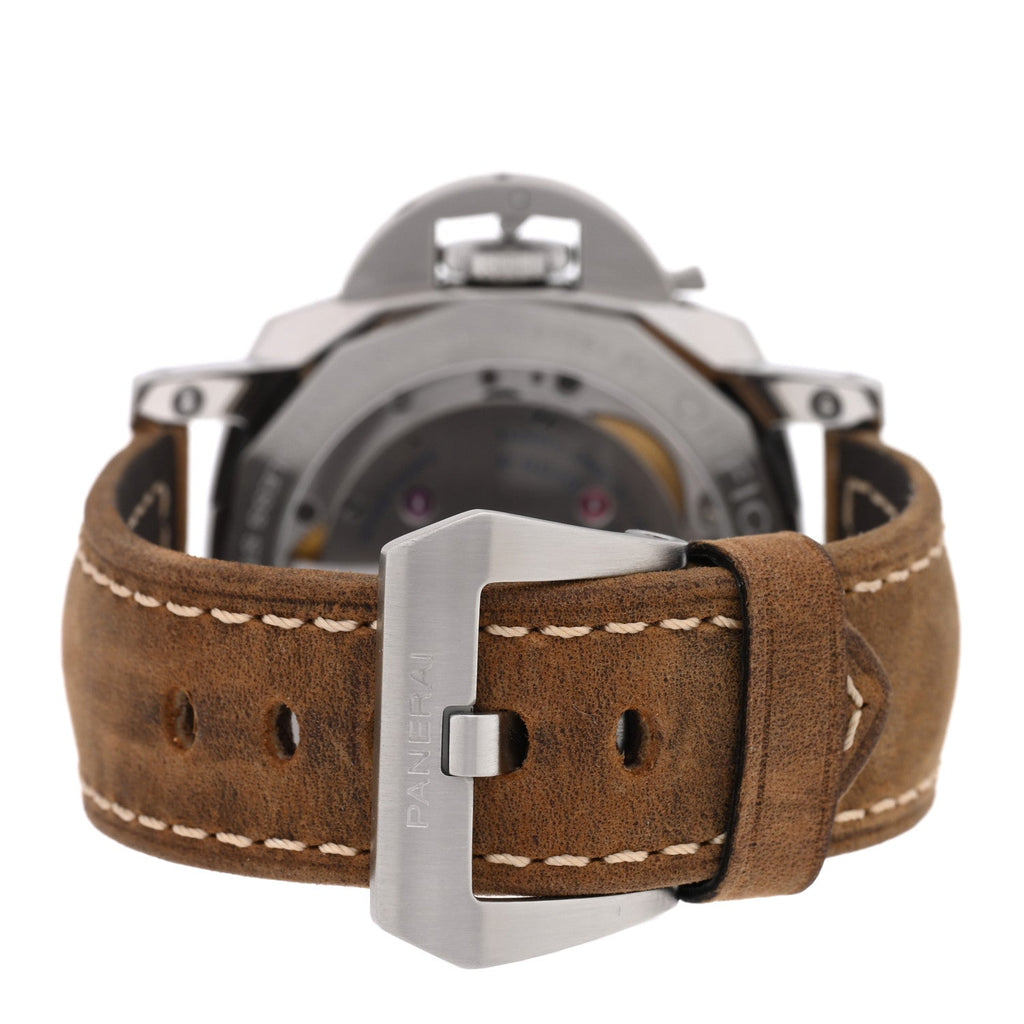 Stainless Steel Calfskin 42mm Luminor Marina 1950 3 Days Automatic Watch White PAM01523