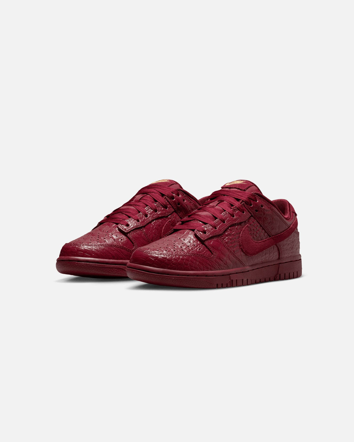 Nike Women's Dunk Low "Croc Skin" Team Red