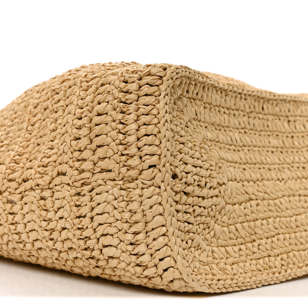 Raffia Rive Gauche Tote Natural