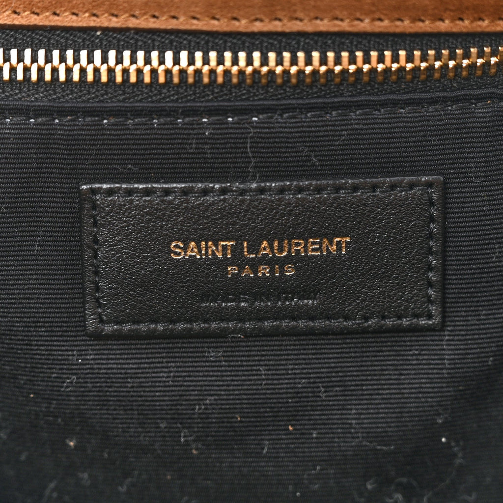 Suede Large Calypso Caramel Cognac
