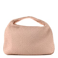 Nappa Intrecciato Large Veneta Hobo Flamingo