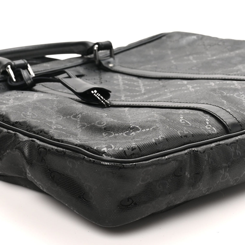 Imprime Monogram Medium Briefcase Black