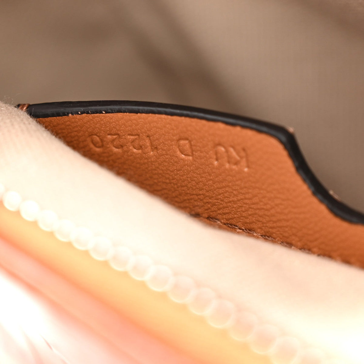 Calfskin Crocodile Embossed Nano Antigona Tan