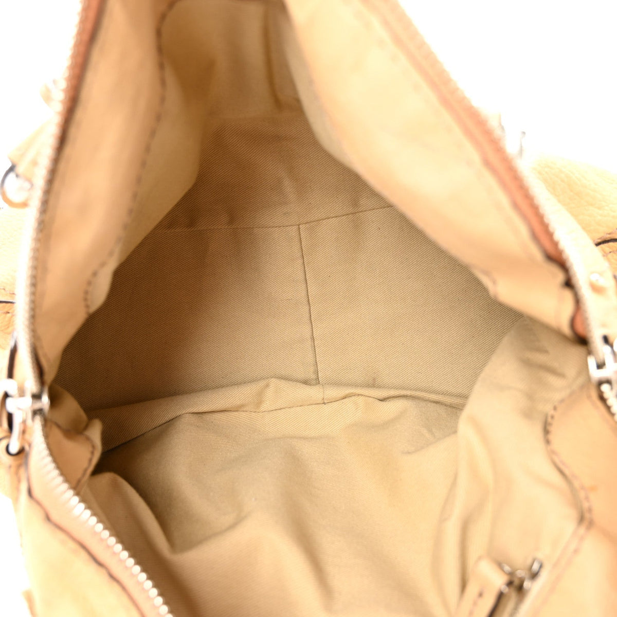Calfskin Medium Paddington Satchel Taupe