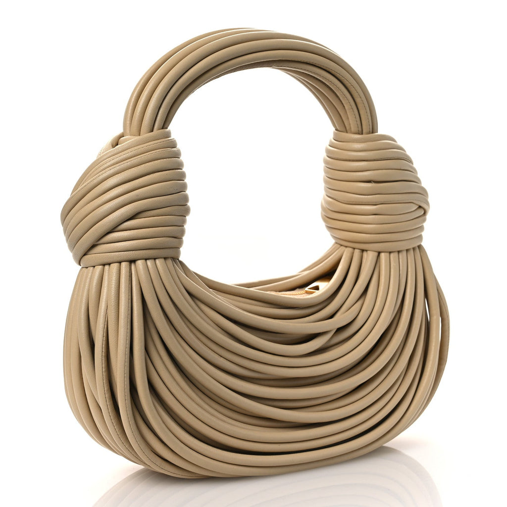 Nappa Mini Tubular Double Knot Porridge
