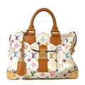 Monogram Multicolor Speedy 30 White