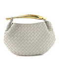 Nappa Intrecciato Sardine Bag Agate Grey