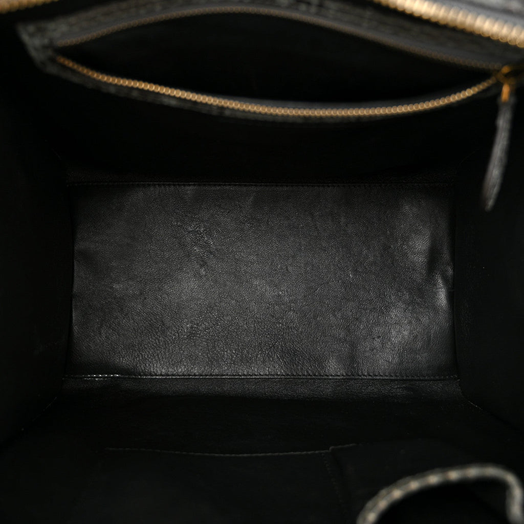 Snakeskin Mini Luggage Multicolor