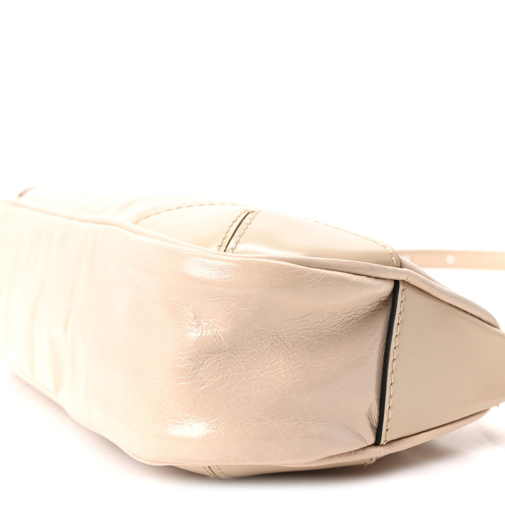 Soft Lux Calfskin Re-Edition 2002 Shoulder Bag Travertine