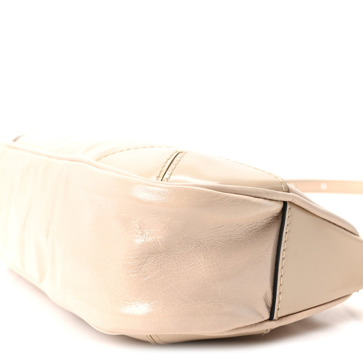 Soft Lux Calfskin Re-Edition 2002 Shoulder Bag Travertine