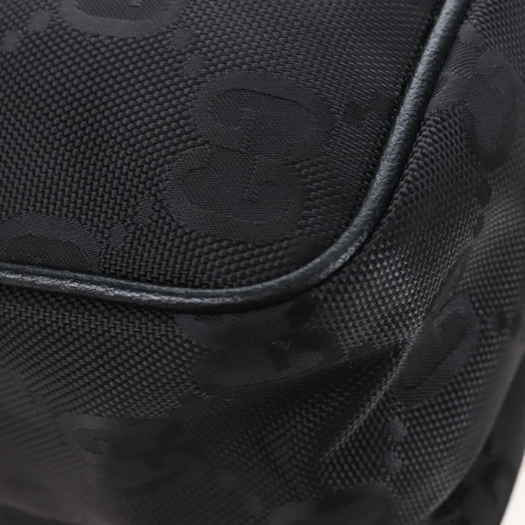 GUCCI GG Canvas Off The Grid Bag Nylon Black Silver 625850 Auth ep16445V
