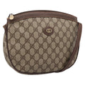 GUCCI GG Supreme Shoulder Bag PVC Beige Gold 007 39 6018 Auth ep16844