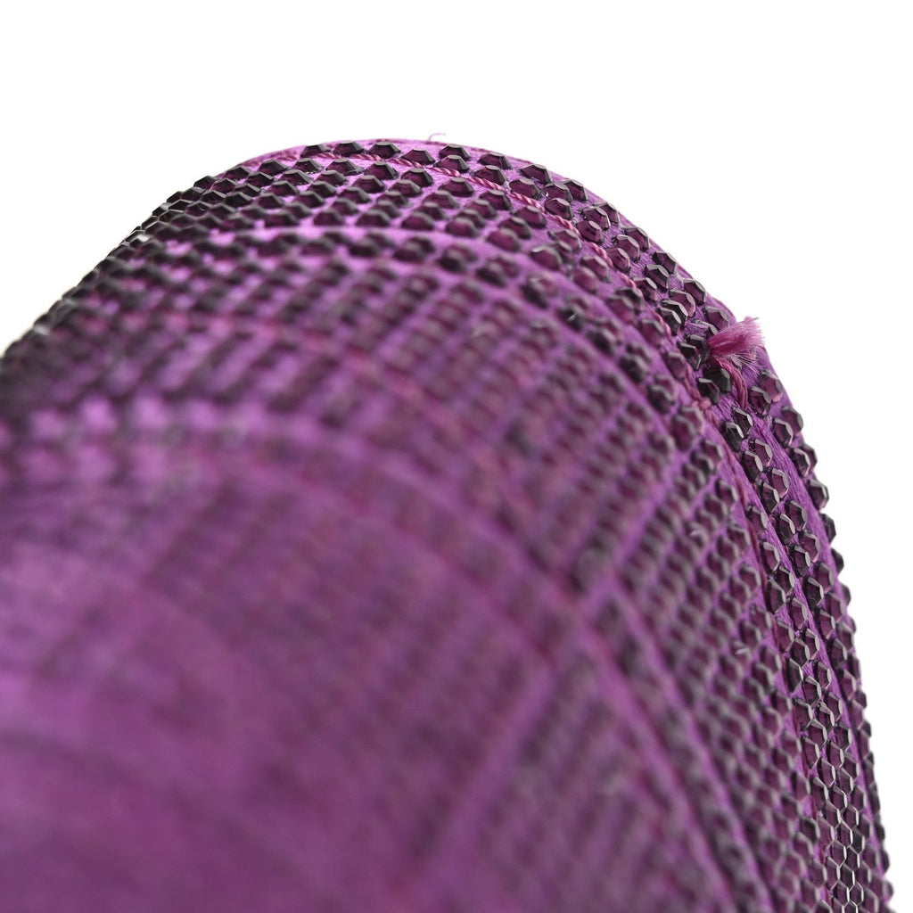 Satin Crystal Virtus Chain Clutch Purple