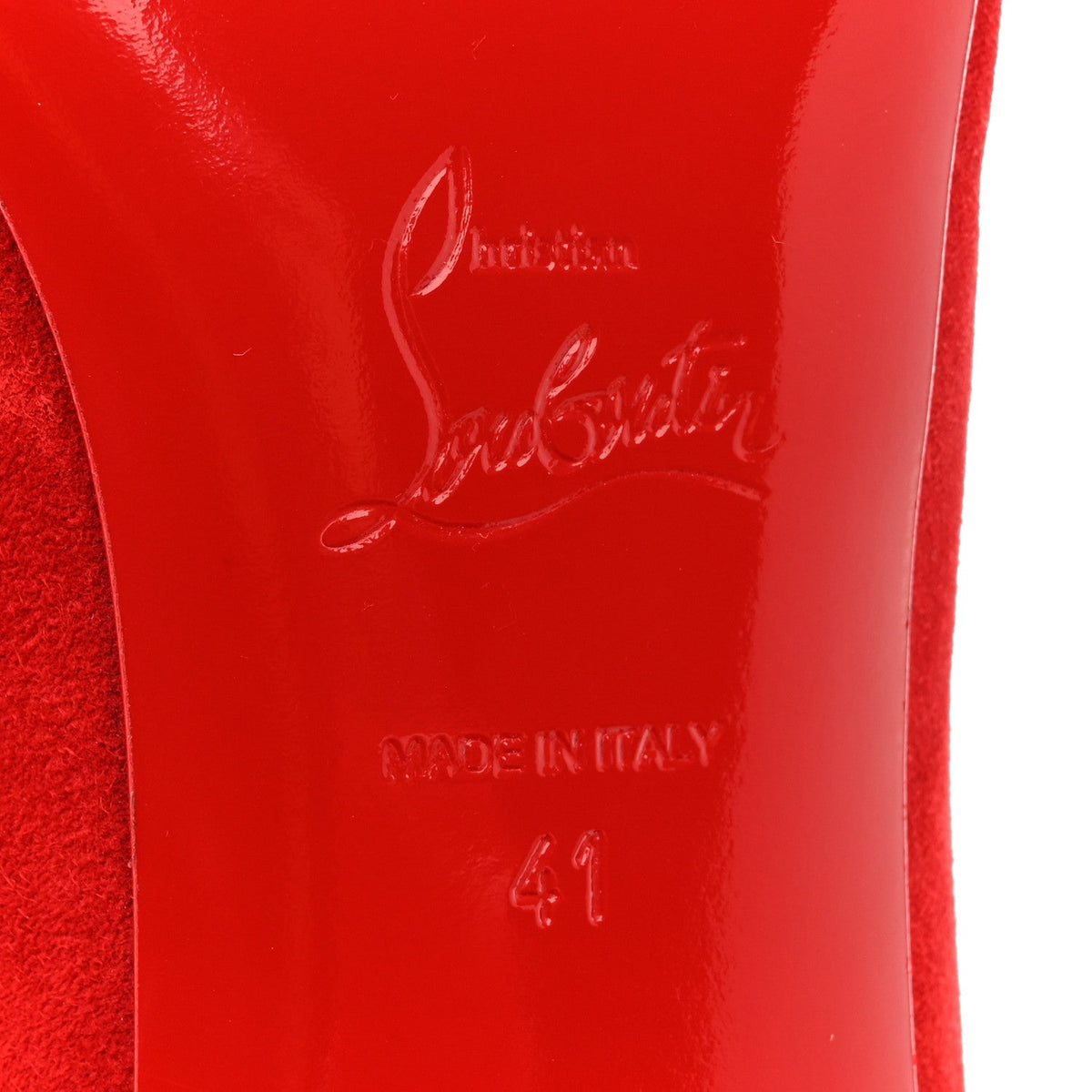Veau Velours Donna Stud Spikes 85 Pumps 41 Loubi