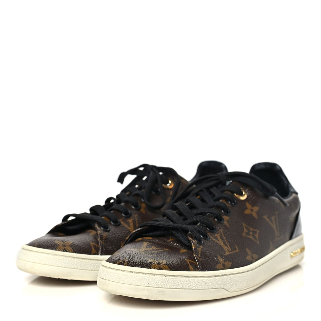 Patent Monogram Frontrow Sneakers 39