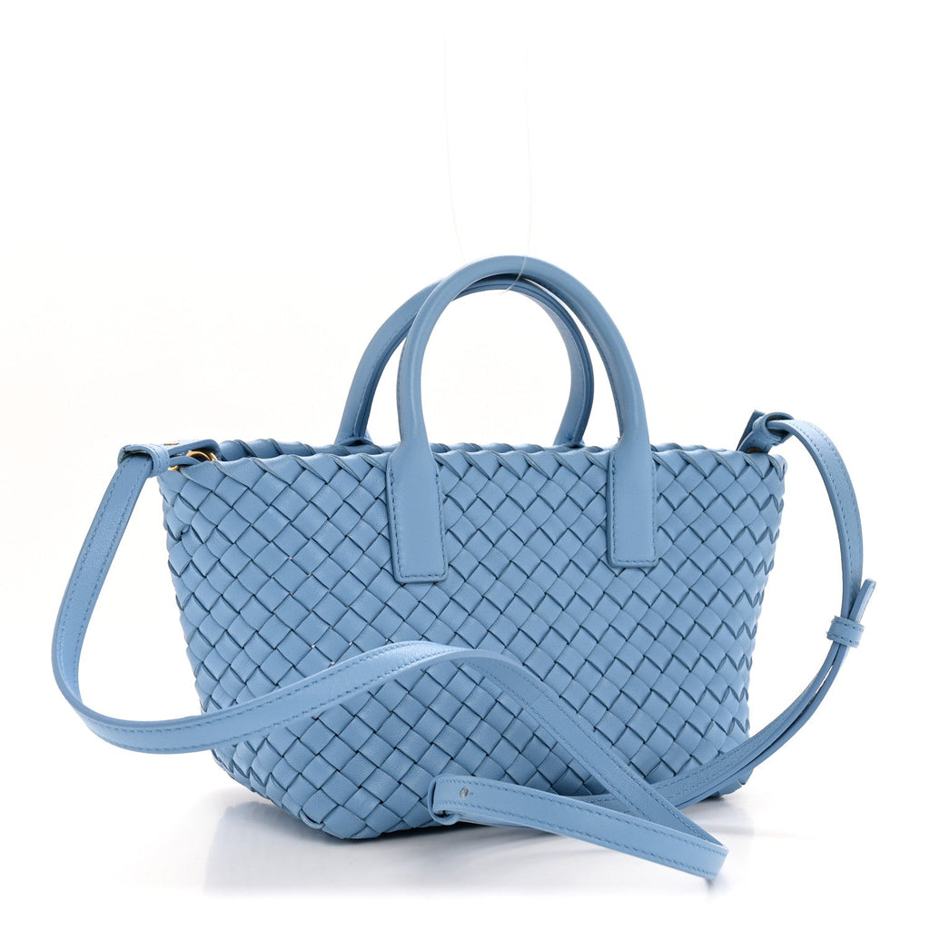 Nappa Intrecciato Mini Cabat Windswept