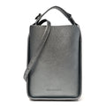Metallic Calfskin XS Tool 2.0 North-South Tote Silver