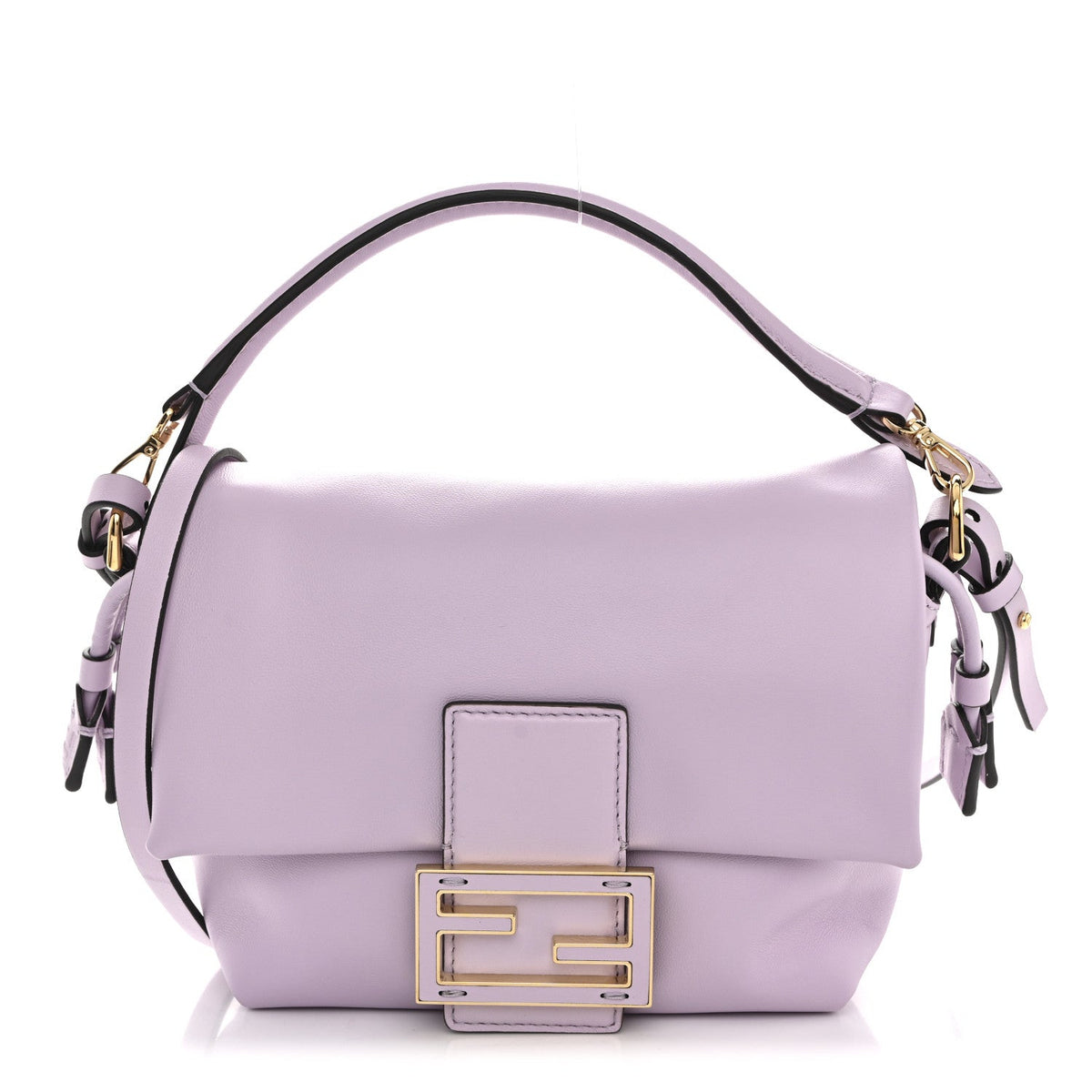 Nappa Small Mamma Baguette Purple