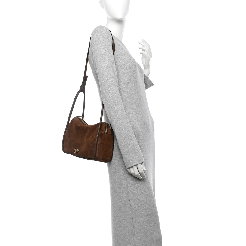 Scamosciato Darling Shoulder Bag Cacao