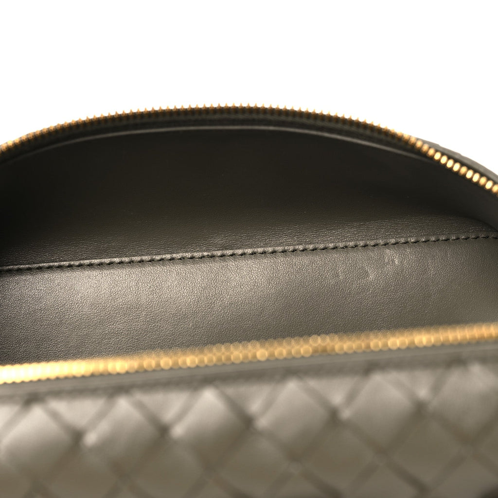 Calfskin Intrecciato Bang Bang Vanity Case Pinecone