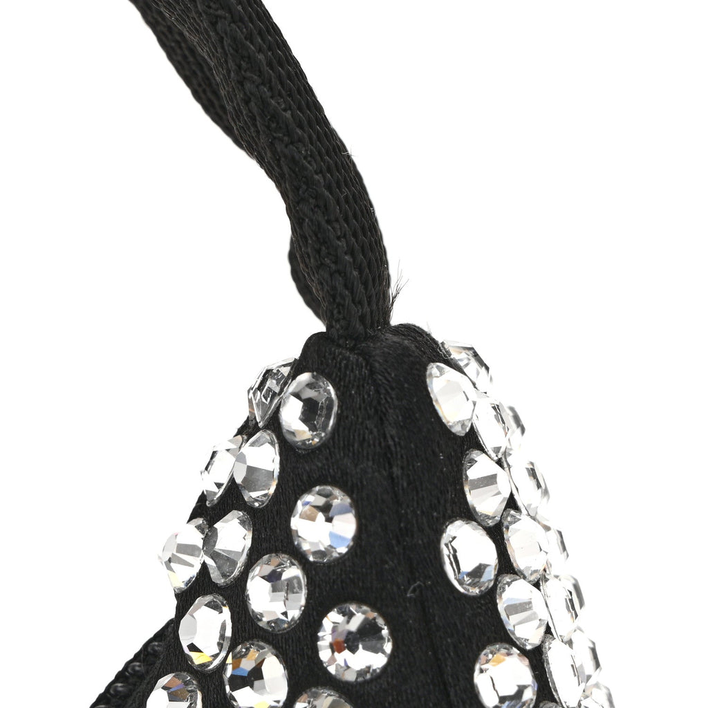 Satin Crystal Mini Re-Edition 2000 Bag Cristal