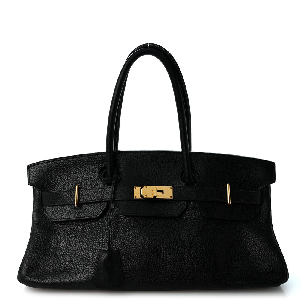 Taurillon Clemence JPG Birkin 42 Black