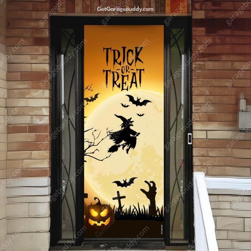 GarageBuddy Halloween Front Door Covers