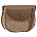 GUCCI Shoulder Bag Canvas Beige Gold 007 754 0074 Auth ka6555