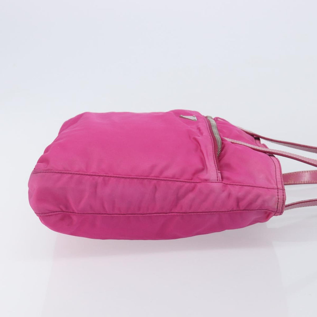 PRADA Tote Bag Nylon 2 Set Pink Black Auth mr3075